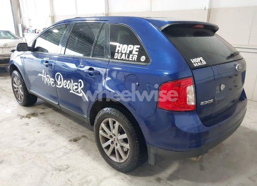 Photo 3 of 2014 Ford Edge SEL (VIN 2FMDK3JC5EBA37875)