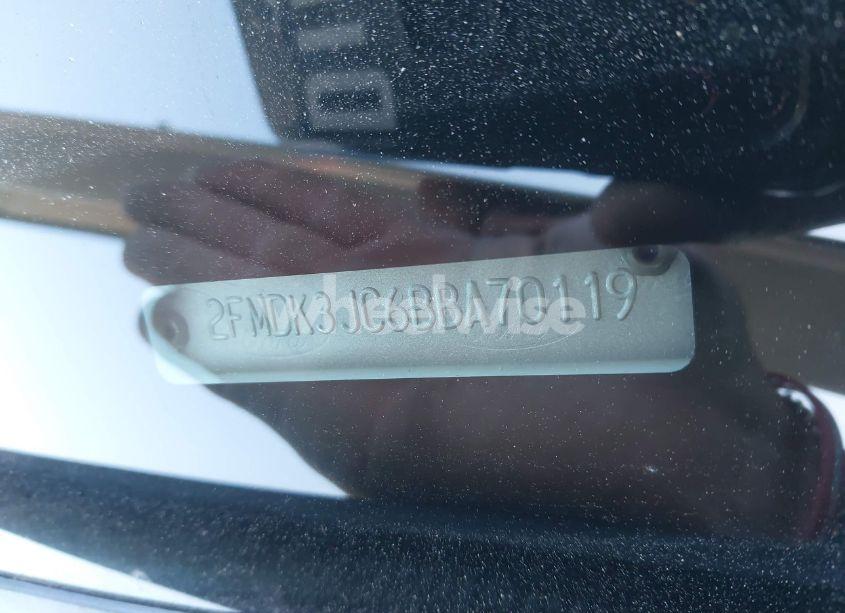 Photo 9 of 2011 Ford Edge SEL (VIN 2FMDK3JC6BBA70119)