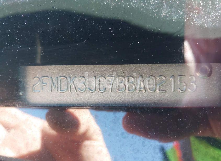 Photo 9 of 2011 Ford Edge SEL (VIN 2FMDK3JC7BBA02153)