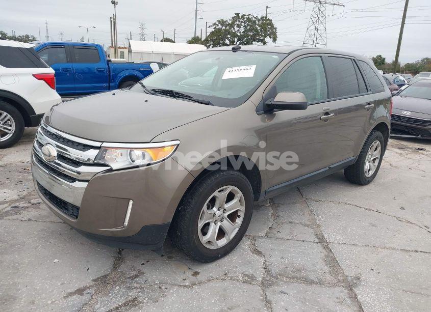 Photo 2 of 2013 Ford Edge SEL (VIN 2FMDK3JC9DBC29041)