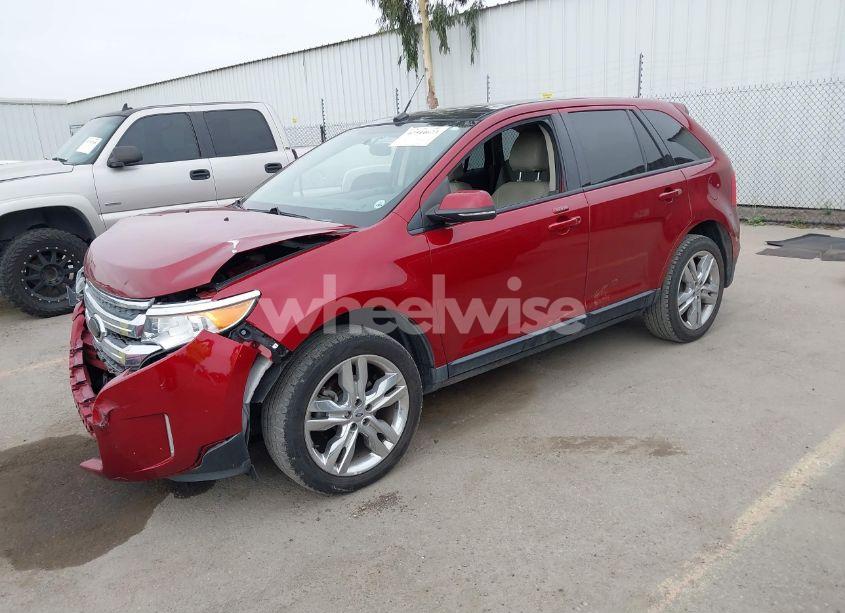 Photo 2 of 2013 Ford Edge SEL (VIN 2FMDK3JC9DBC30268)