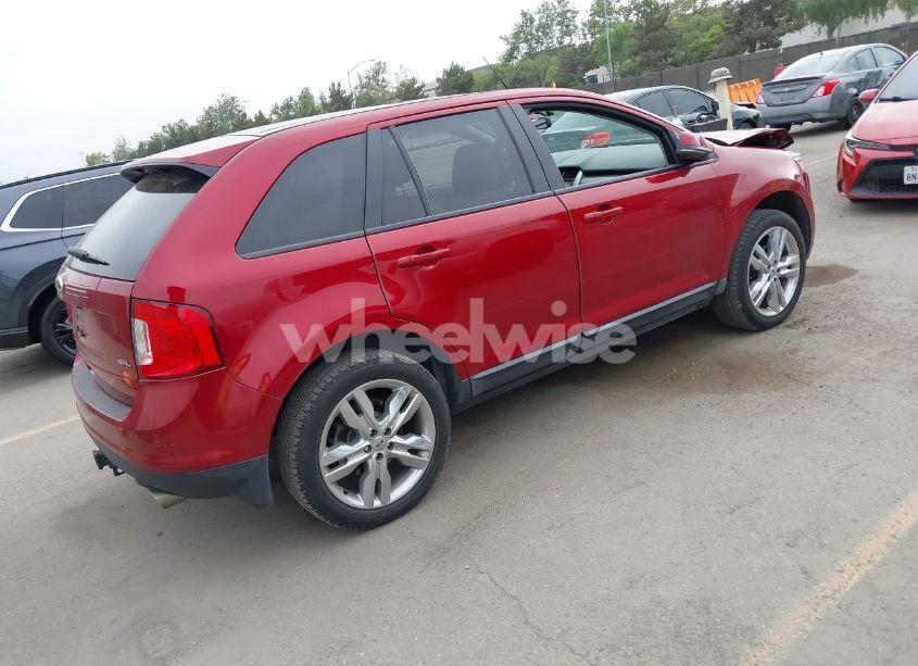 Photo 4 of 2013 Ford Edge SEL (VIN 2FMDK3JC9DBC30268)