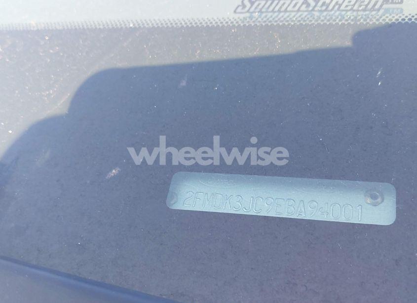 Photo 9 of 2014 Ford Edge SEL (VIN 2FMDK3JC9EBA94001)