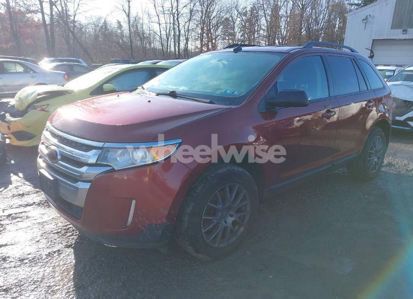 Photo 2 of 2014 Ford Edge SEL (VIN 2FMDK3JCXEBA05195)