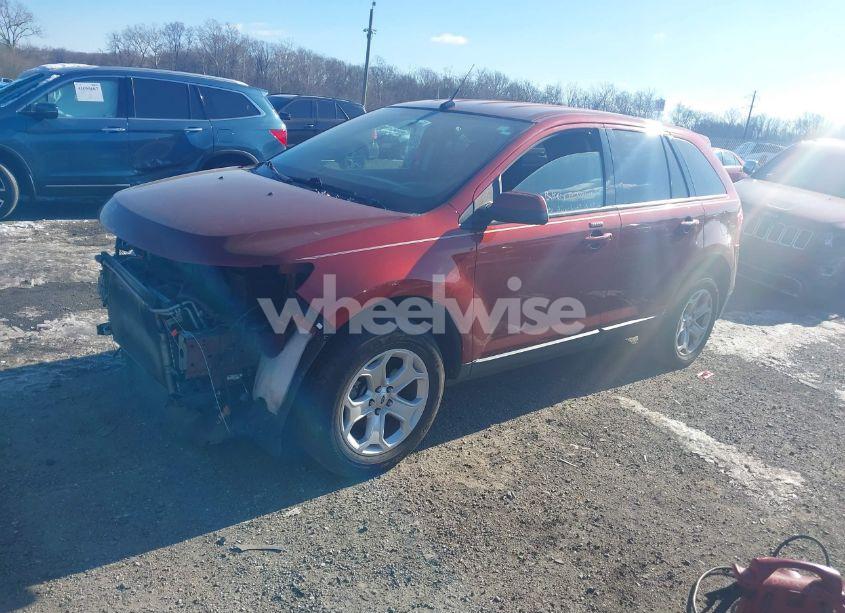 Photo 2 of 2014 Ford Edge SEL (VIN 2FMDK3JCXEBA88546)