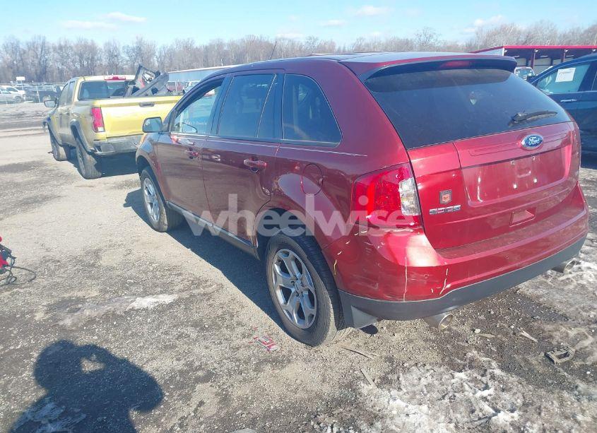 Photo 3 of 2014 Ford Edge SEL (VIN 2FMDK3JCXEBA88546)