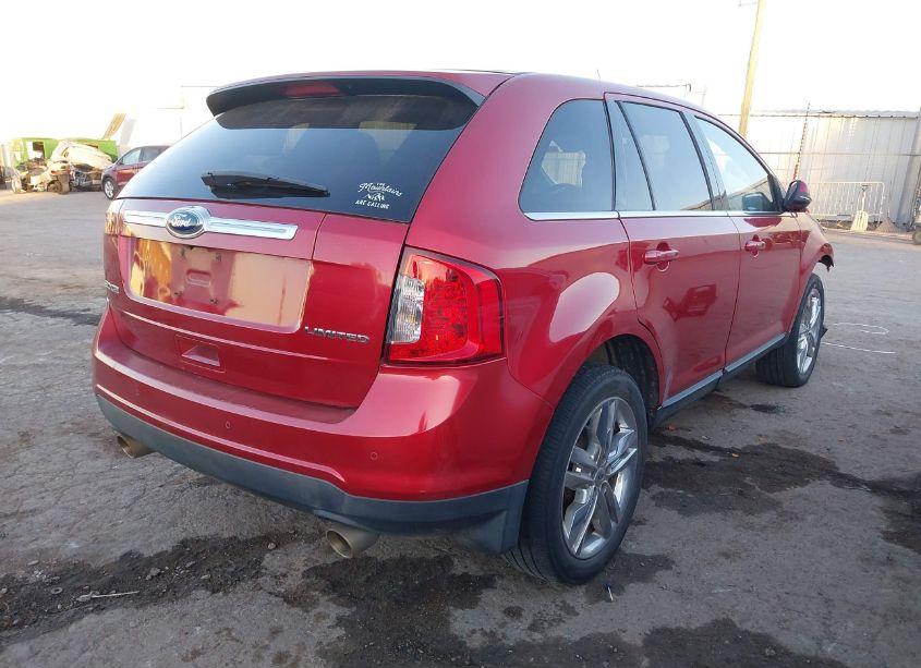 Photo 4 of 2012 Ford Edge LIMITED (VIN 2FMDK3KC5CBA49312)