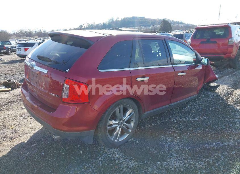 Photo 4 of 2013 Ford Edge LIMITED (VIN 2FMDK3KC8DBA67384)