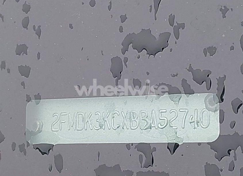 Photo 9 of 2011 Ford Edge LIMITED (VIN 2FMDK3KCXBBA52740)