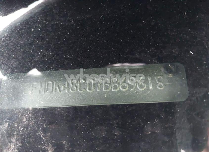 Photo 12 of 2007 Ford Edge SEL (VIN 2FMDK48C07BB69618)