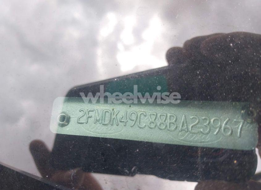 Photo 9 of 2008 Ford Edge LIMITED (VIN 2FMDK49C88BA23967)