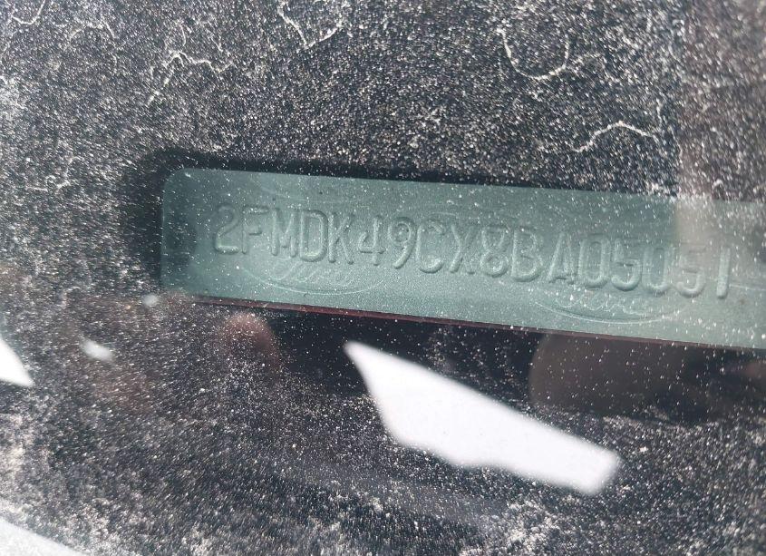 Photo 9 of 2008 Ford Edge LIMITED (VIN 2FMDK49CX8BA05051)