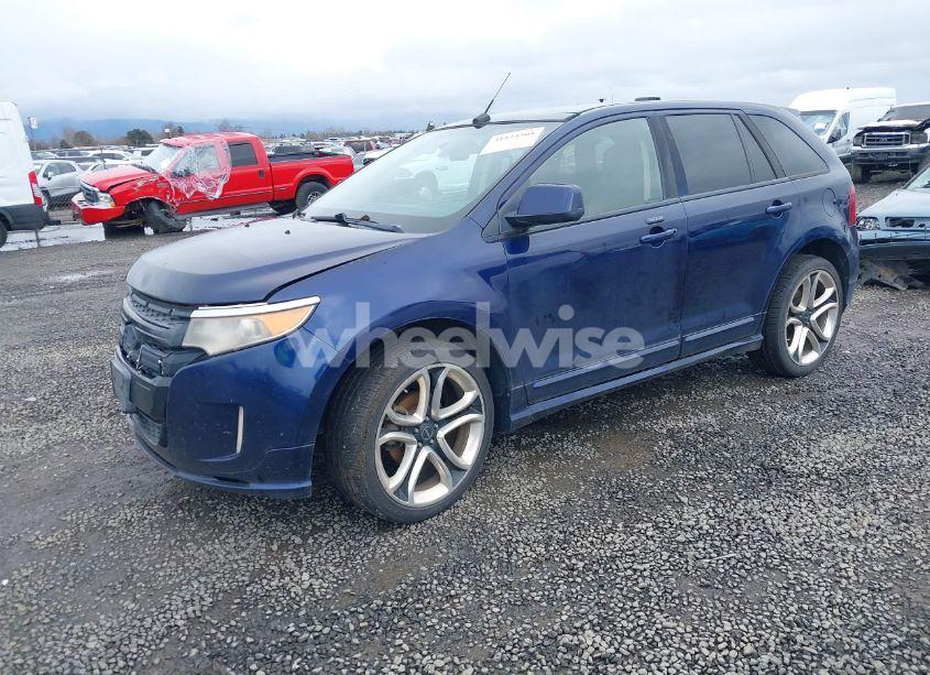 Photo 2 of 2011 Ford Edge SPORT (VIN 2FMDK4AK0BBA27263)