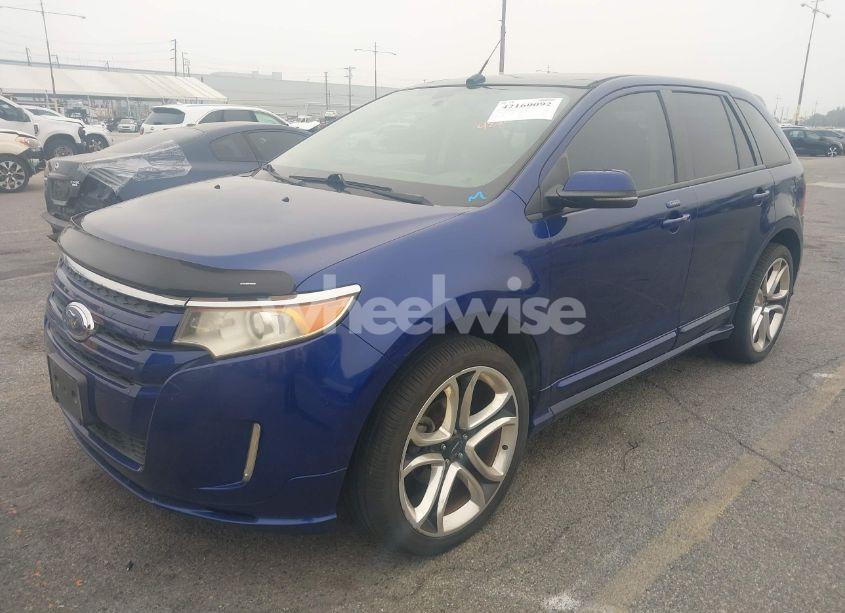 Photo 2 of 2013 Ford Edge SPORT (VIN 2FMDK4AK2DBA74068)