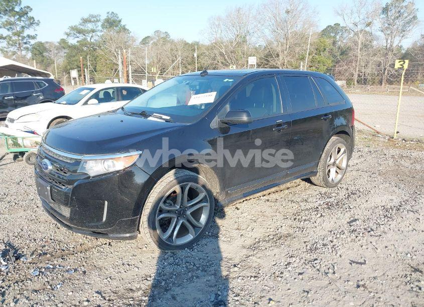 Photo 2 of 2014 Ford Edge SPORT (VIN 2FMDK4AK7EBB10810)