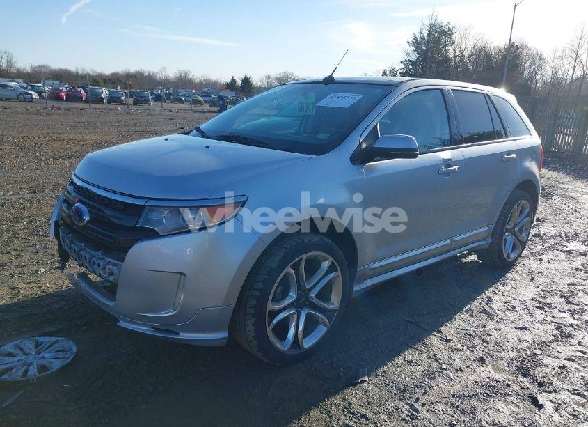 Photo 2 of 2012 Ford Edge SPORT (VIN 2FMDK4AK9CBA57007)