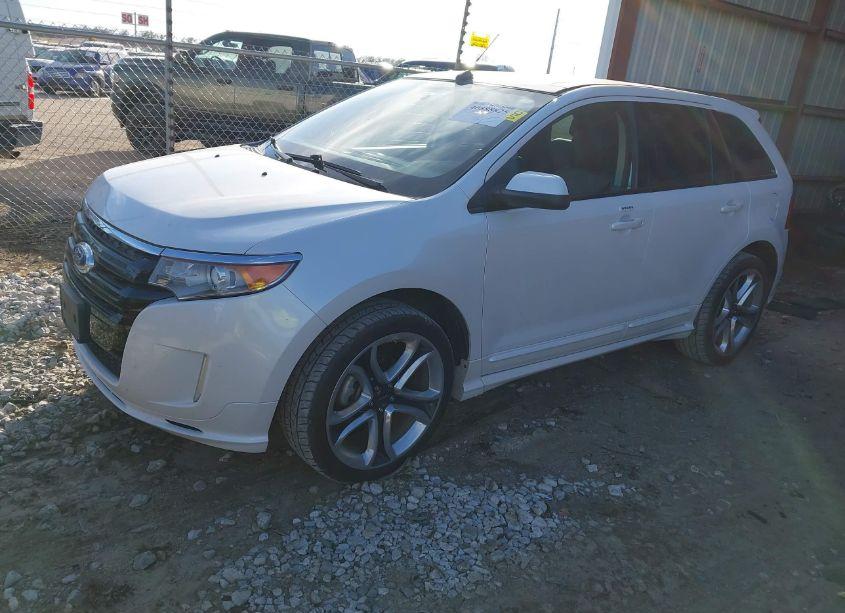 Photo 2 of 2014 Ford Edge SPORT (VIN 2FMDK4AKXEBA57875)