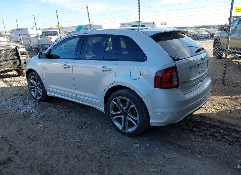 Photo 3 of 2014 Ford Edge SPORT (VIN 2FMDK4AKXEBA57875)