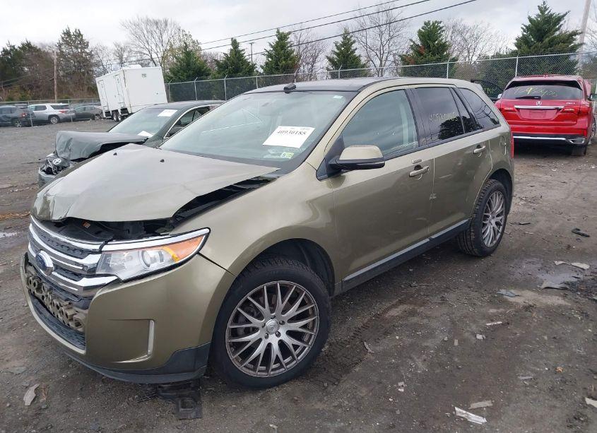 Photo 2 of 2013 Ford Edge SEL (VIN 2FMDK4JC0DBB27827)