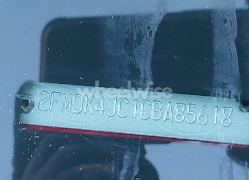 Photo 9 of 2012 Ford Edge SEL (VIN 2FMDK4JC1CBA85618)