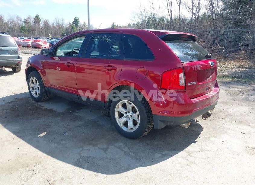 Photo 3 of 2013 Ford Edge SEL (VIN 2FMDK4JC1DBB91326)
