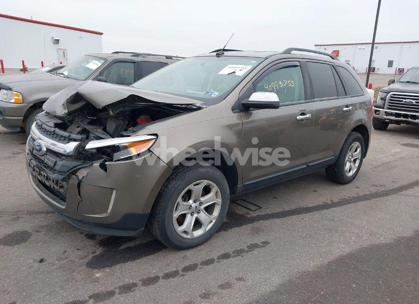 Photo 2 of 2014 Ford Edge SEL (VIN 2FMDK4JC3EBA75708)