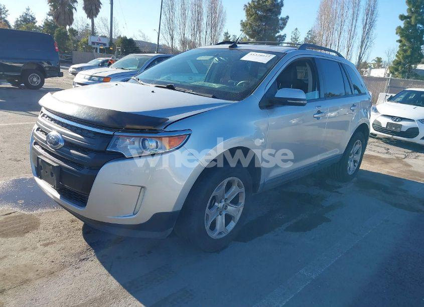 Photo 2 of 2014 Ford Edge SEL (VIN 2FMDK4JC3EBB01238)