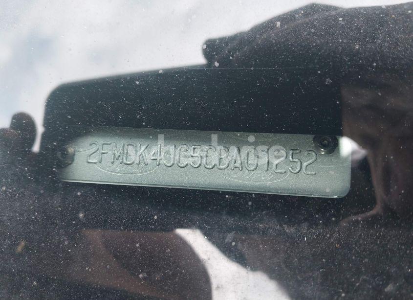 Photo 12 of 2012 Ford Edge SEL (VIN 2FMDK4JC5CBA01252)