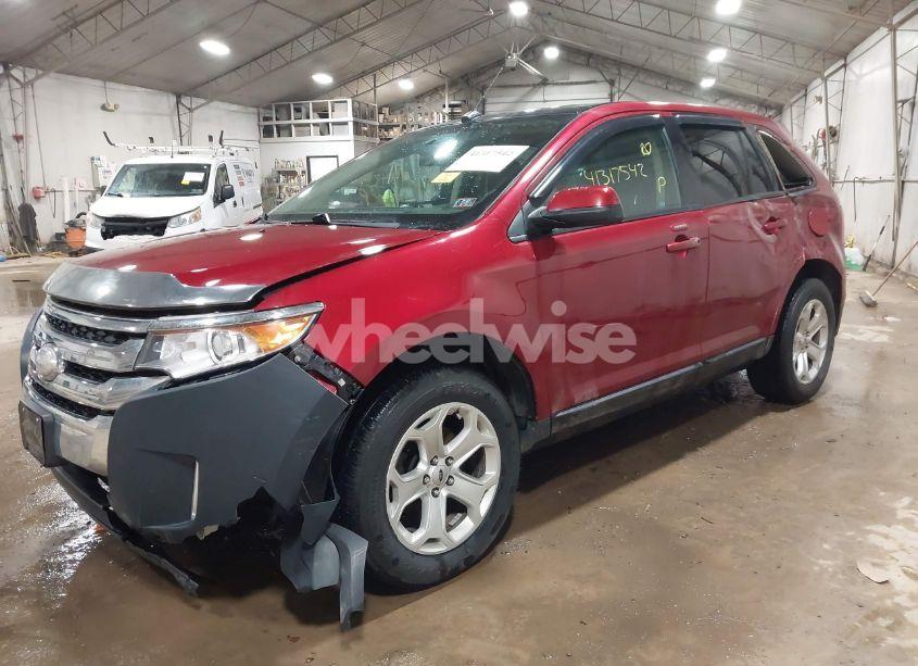 Photo 2 of 2013 Ford Edge SEL (VIN 2FMDK4JC7DBB40462)
