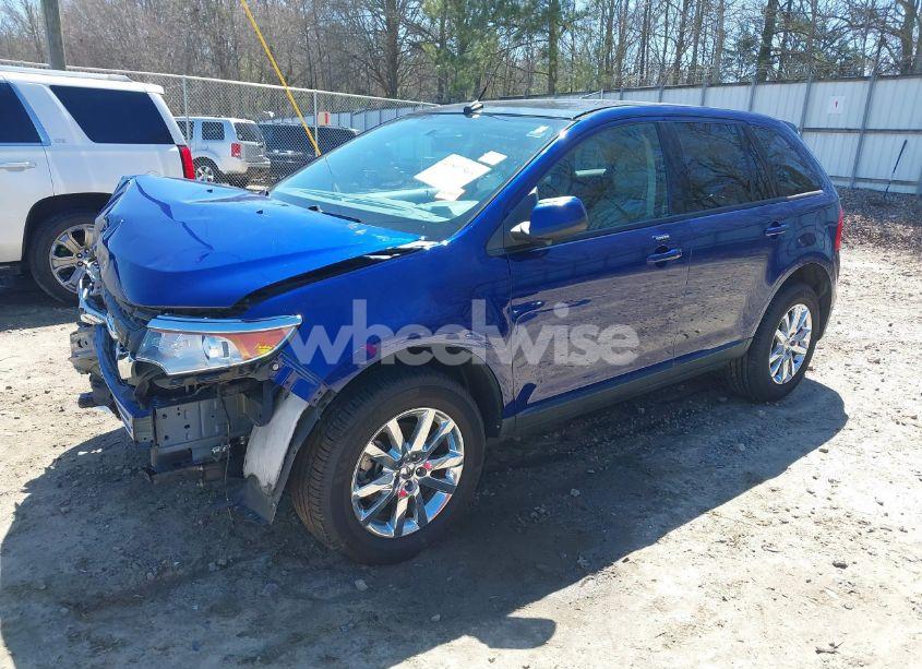 Photo 2 of 2014 Ford Edge SEL (VIN 2FMDK4JC7EBA50259)