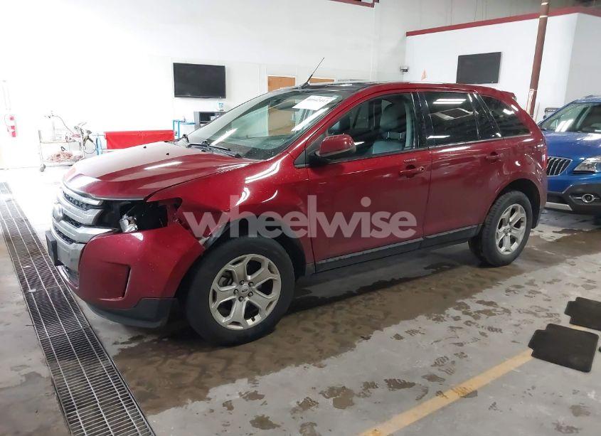 Photo 2 of 2014 Ford Edge SEL (VIN 2FMDK4JC7EBB19760)
