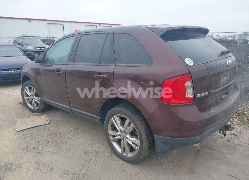 Photo 3 of 2012 Ford Edge SEL (VIN 2FMDK4JC8CBA36383)
