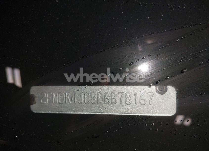 Photo 9 of 2013 Ford Edge SEL (VIN 2FMDK4JC8DBB78167)