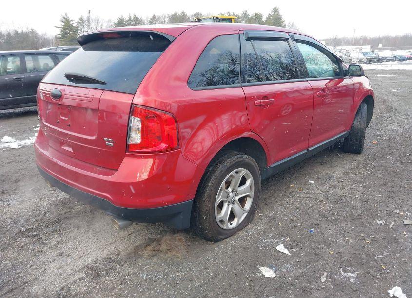 Photo 4 of 2012 Ford Edge SEL (VIN 2FMDK4JC9CBA44184)