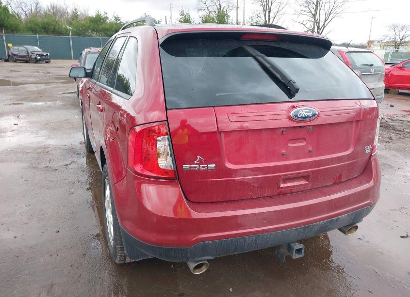 Photo 3 of 2013 Ford Edge SEL (VIN 2FMDK4JC9DBB14168)