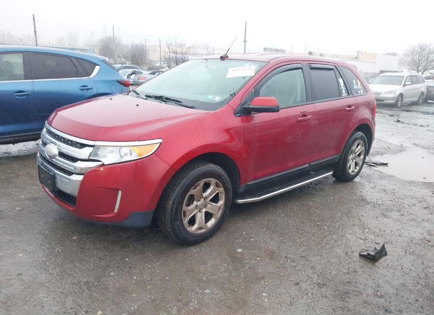 Photo 2 of 2013 Ford Edge SEL (VIN 2FMDK4JCXDBA93685)