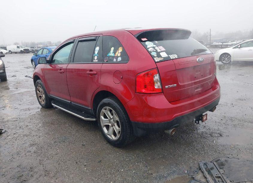 Photo 3 of 2013 Ford Edge SEL (VIN 2FMDK4JCXDBA93685)