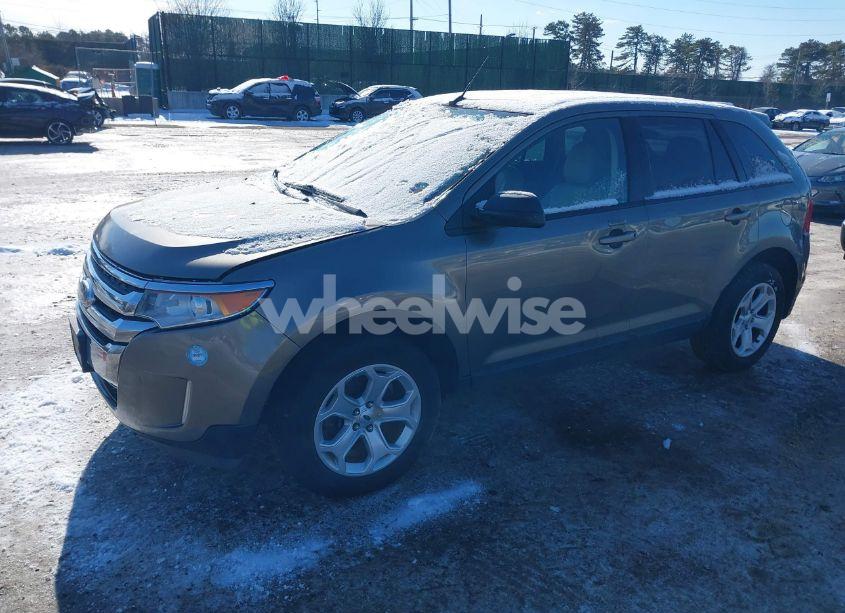 Photo 2 of 2014 Ford Edge SEL (VIN 2FMDK4JCXEBA88598)