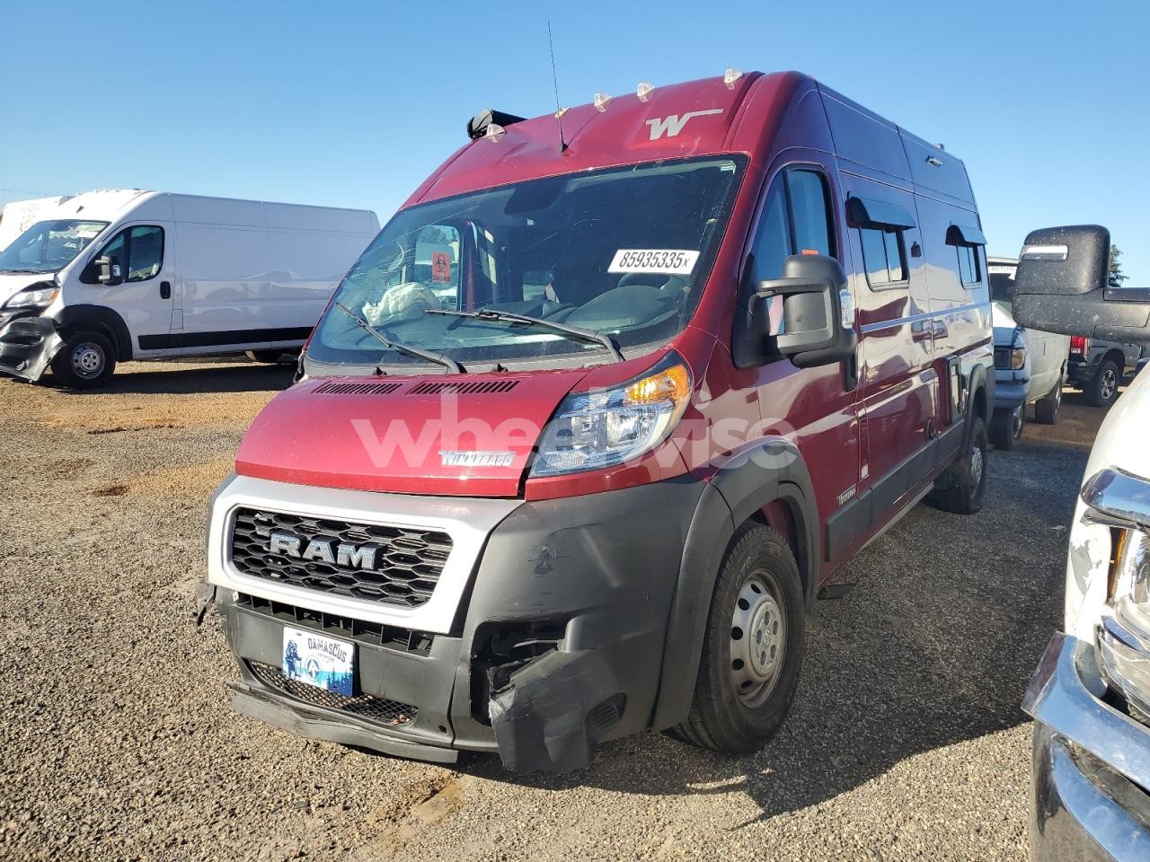 2021 RAM PROMASTER 2500 2500 HIGH (VIN 2FMDK4KC3EBB56853) main photo