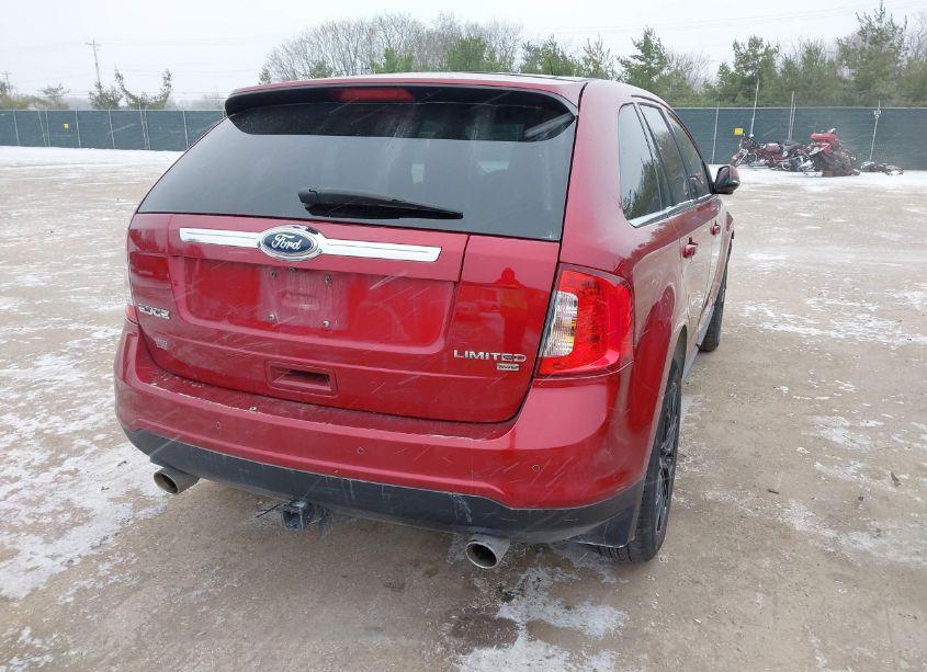 Photo 4 of 2014 Ford Edge LIMITED (VIN 2FMDK4KC6EBB53784)