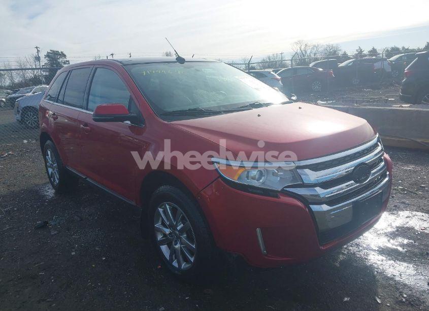 2012 Ford Edge LIMITED (VIN 2FMDK4KCXCBA72767) main photo