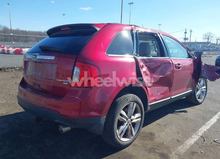 Photo 4 of 2013 Ford Edge LIMITED (VIN 2FMDK4KCXDBC83372)
