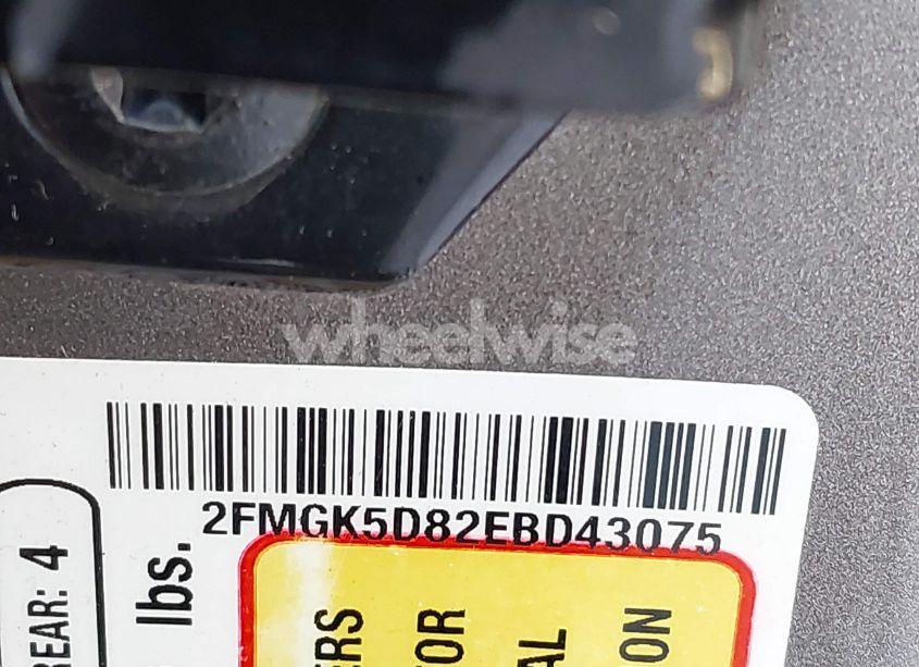 Photo 9 of 2014 Ford Flex LIMITED (VIN 2FMGK5D82EBD43075)