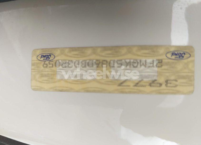 Photo 9 of 2013 Ford Flex LIMITED (VIN 2FMGK5D86DBD32059)