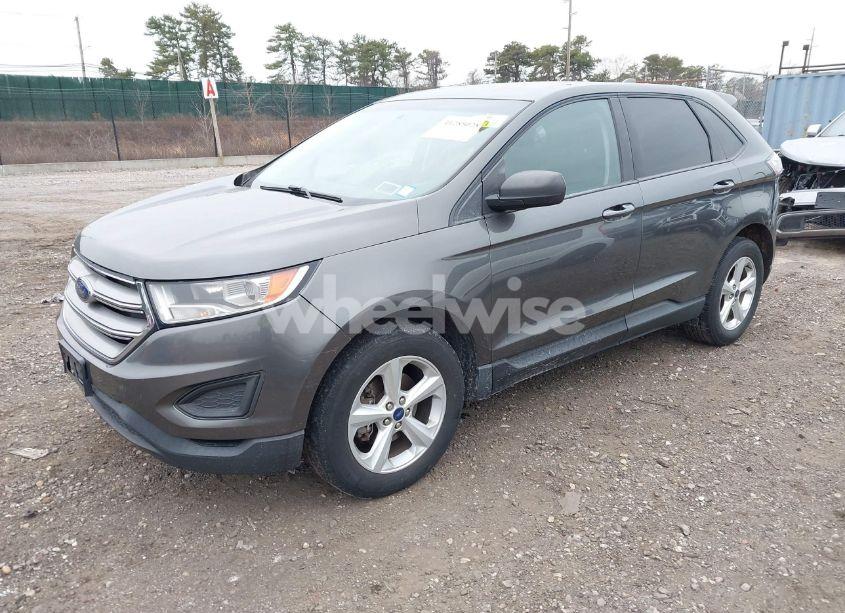 Photo 2 of 2016 Ford Edge SE (VIN 2FMPK3G91GBB83590)