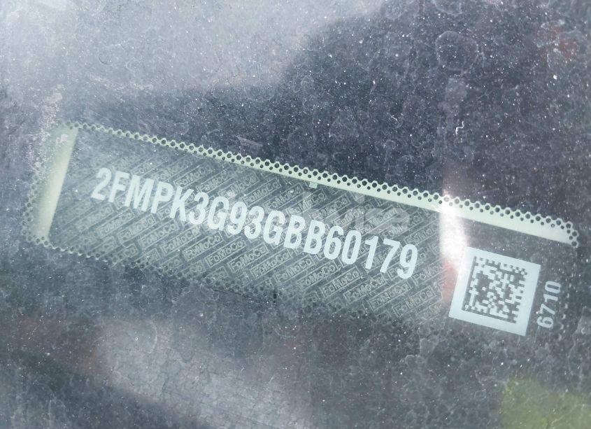 Photo 9 of 2016 Ford Edge SE (VIN 2FMPK3G93GBB60179)