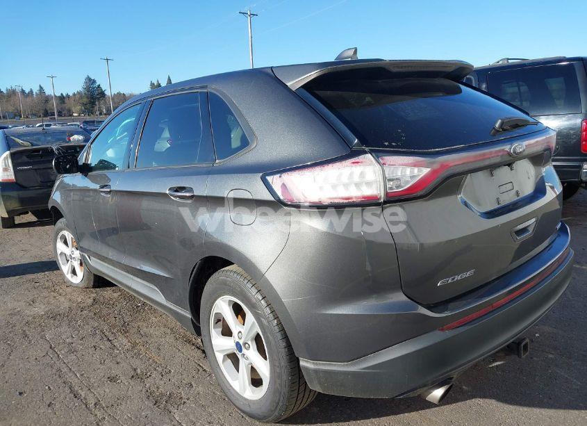 Photo 3 of 2016 Ford Edge SE (VIN 2FMPK3G94GBB84023)