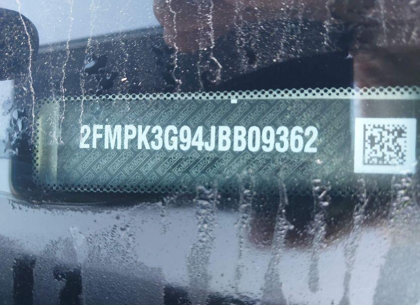 Photo 9 of 2018 Ford Edge SE (VIN 2FMPK3G94JBB09362)