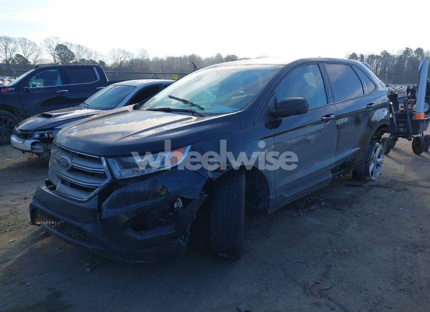 Photo 2 of 2016 Ford Edge SE (VIN 2FMPK3G95GBB53962)