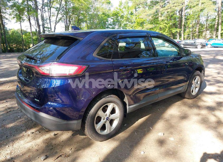 Photo 4 of 2016 Ford Edge SE (VIN 2FMPK3G98GBC14270)